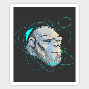 Ape Introspection Magnet